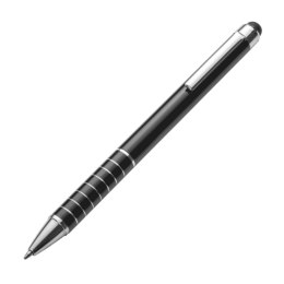 Długopis metalowy do ekranów dotykowych kolor Czarny