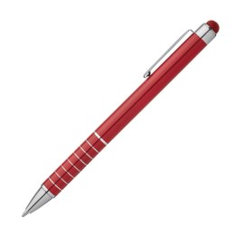 Długopis metalowy do ekranów dotykowych kolor Czerwony