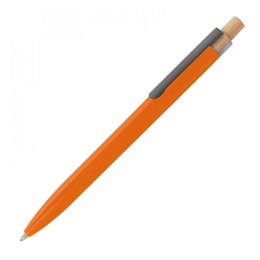 Długopis z aluminium z recyklingu kolor Pomarańczowy