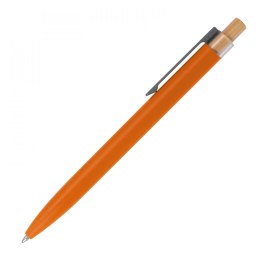 Długopis z aluminium z recyklingu kolor Pomarańczowy