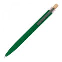 Długopis z aluminium z recyklingu kolor Zielony