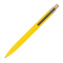Długopis z aluminium z recyklingu kolor Żółty