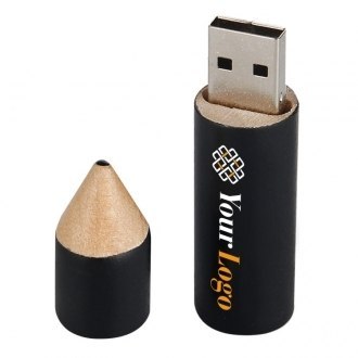 Pendrive drewniany kolor Wielokolorowy