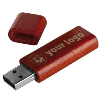 Pendrive drewniany kolor Wielokolorowy