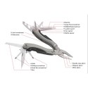 Multinarzędzie ARMADOR NEW Schwarzwolf kolor Szary
