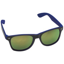 Plastikowe okulary przeciwsłoneczne UV400 kolor Niebieski