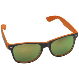 Plastikowe okulary przeciwsłoneczne UV400 kolor Pomarańczowy