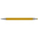 Długopis metalowy, gumowany kolor Żółty