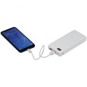 Power bank 20 000 mAh kolor Biały