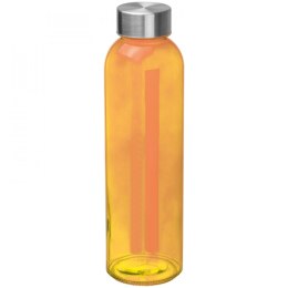 Szklana butelka 500 ml kolor Pomarańczowy