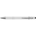 Długopis aluminiowy touch pen kolor Biały