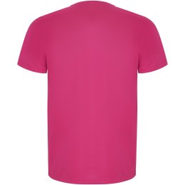 Imola sportowa koszulka męska z krótkim rękawem pink fluor (R04274P3)