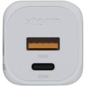 Xtorm XEC020 GaN² Ultra ładowarka ścienna o mocy 20 W biały (12439501)