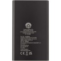 Pep powerbank o pojemności 4000 mAh Type-C z aluminium pochodzącego z recyklingu tytanowy (12438082)