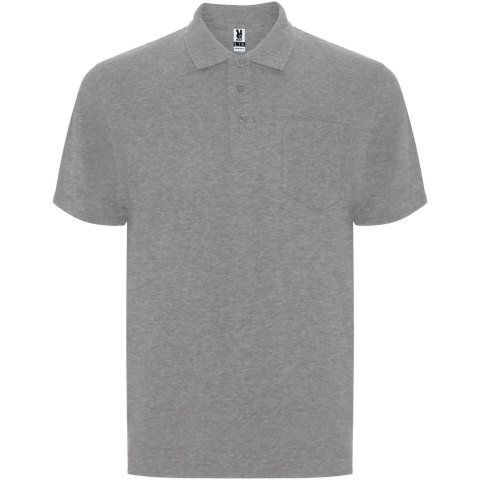 Centauro Premium koszulka polo unisex z krótkim rękawem marl grey (R66072U2)