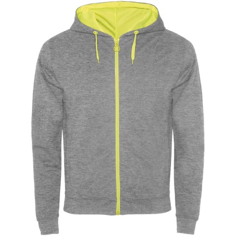 Fuji bluza unisex szary melanż, fluor yellow (R1105A91)