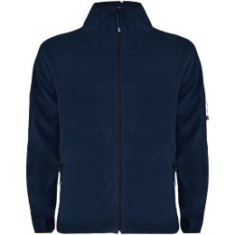 Luciane męska kurtka polarowa z zamkiem błyskawicznym na całej długości navy blue (R11951R1)