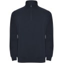 Aneto bluza rozpinany pod szyją na suwak navy blue (R11091R3)