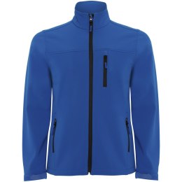 Antartida męska kurtka typu softshell błękit królewski (R64324T2)