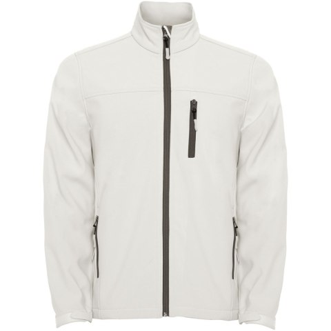 Antartida męska kurtka typu softshell pearl white (R64322A1)