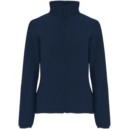 Artic damska kurtka polarowa z zamkiem błyskawicznym na całej długości navy blue (R64131R1)