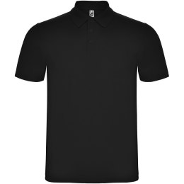 Austral koszulka polo unisex z krótkim rękawem czarny (R66323O1)