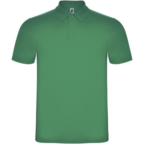 Austral koszulka polo unisex z krótkim rękawem kelly green (R66325H2)