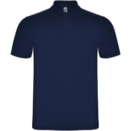 Austral koszulka polo unisex z krótkim rękawem navy blue (R66321R5)