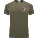 Bahrain sportowa koszulka męska z krótkim rękawem militar green (R04075M4)