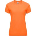 Bahrain sportowa koszulka damska z krótkim rękawem fluor orange (R04083L1)