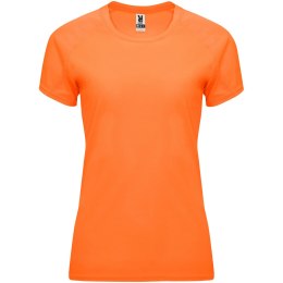 Bahrain sportowa koszulka damska z krótkim rękawem fluor orange (R04083L1)