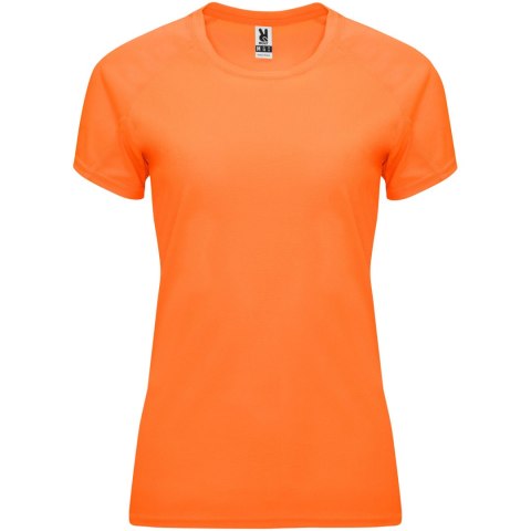 Bahrain sportowa koszulka damska z krótkim rękawem fluor orange (R04083L1)