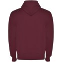 Montblanc bluza unisex z kapturem z suwakiem na całej długości garnet (R64212P1)