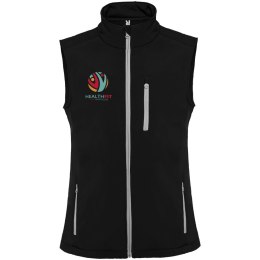 Nevada kamizelka unisex typu softshell czarny (R11993O2)