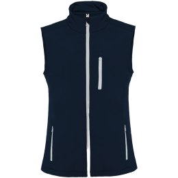 Nevada kamizelka unisex typu softshell navy blue (R11991R1)