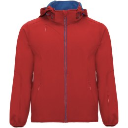 Siberia kurtka unisex typu softshell czerwony (R64284I0)