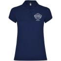 Star koszulka damska polo z krótkim rękawem navy blue (R66341R6)