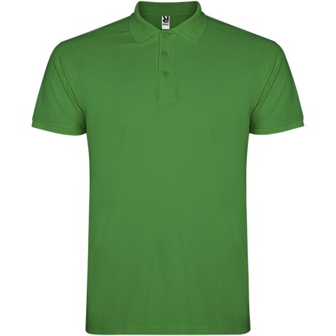 Star koszulka dziecięca polo z krótkim rękawem tropical green (K66385UL)