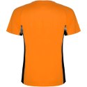 Shanghai sportowa koszulka dziecięca z krótkim rękawem fluor orange, czarny (K65959AO)