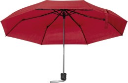 Parasol manualny RPET NORTHAMPTON kolor czerwony