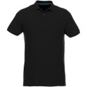 Beryl short sleeve men's organic recycled polo czarny (37502990)