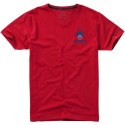 Kawartha short sleeve men's organic V-neck t-shirt czerwony (38016252)