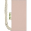 Orissa 100 g/m² organic cotton drawstring bag 5L pale blush pink (12049040)