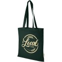 Orissa 100 g/m² organic cotton tote bag 7L ciemnozielony (12049164)