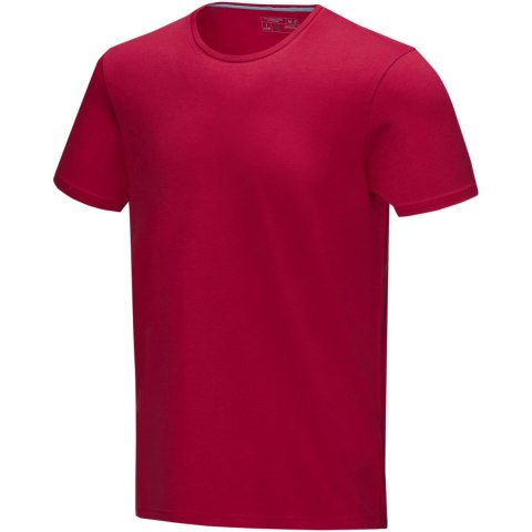 Balfour short sleeve men's organic t-shirt czerwony (38024251)