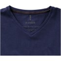 Kawartha short sleeve men's organic V-neck t-shirt granatowy (38016490)