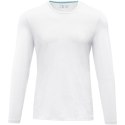 Ponoka long sleeve men's organic t-shirt biały (38018011)