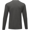 Ponoka long sleeve men's organic t-shirt szary sztormowy (38018890)