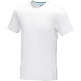 Azurite short sleeve men's organic t-shirt biały (37506012)