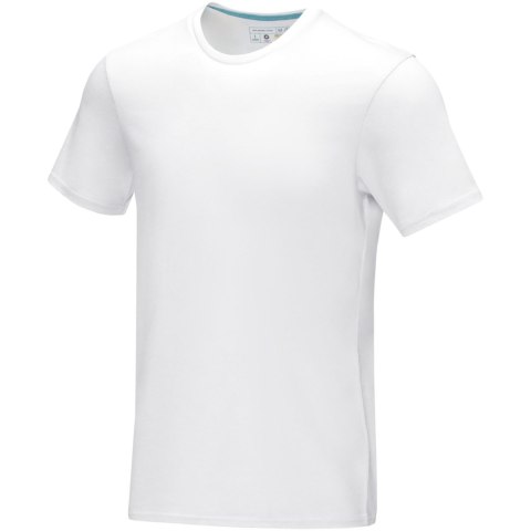 Azurite short sleeve men's organic t-shirt biały (37506012)